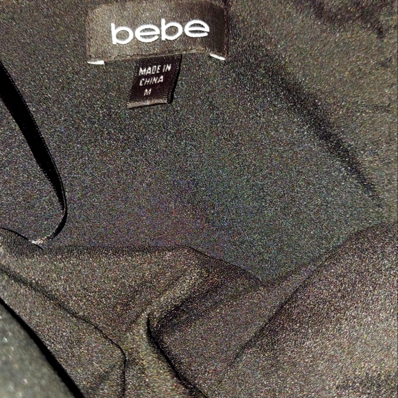 BEBE Scalloped V-neck Corset - Picture 3 of 4